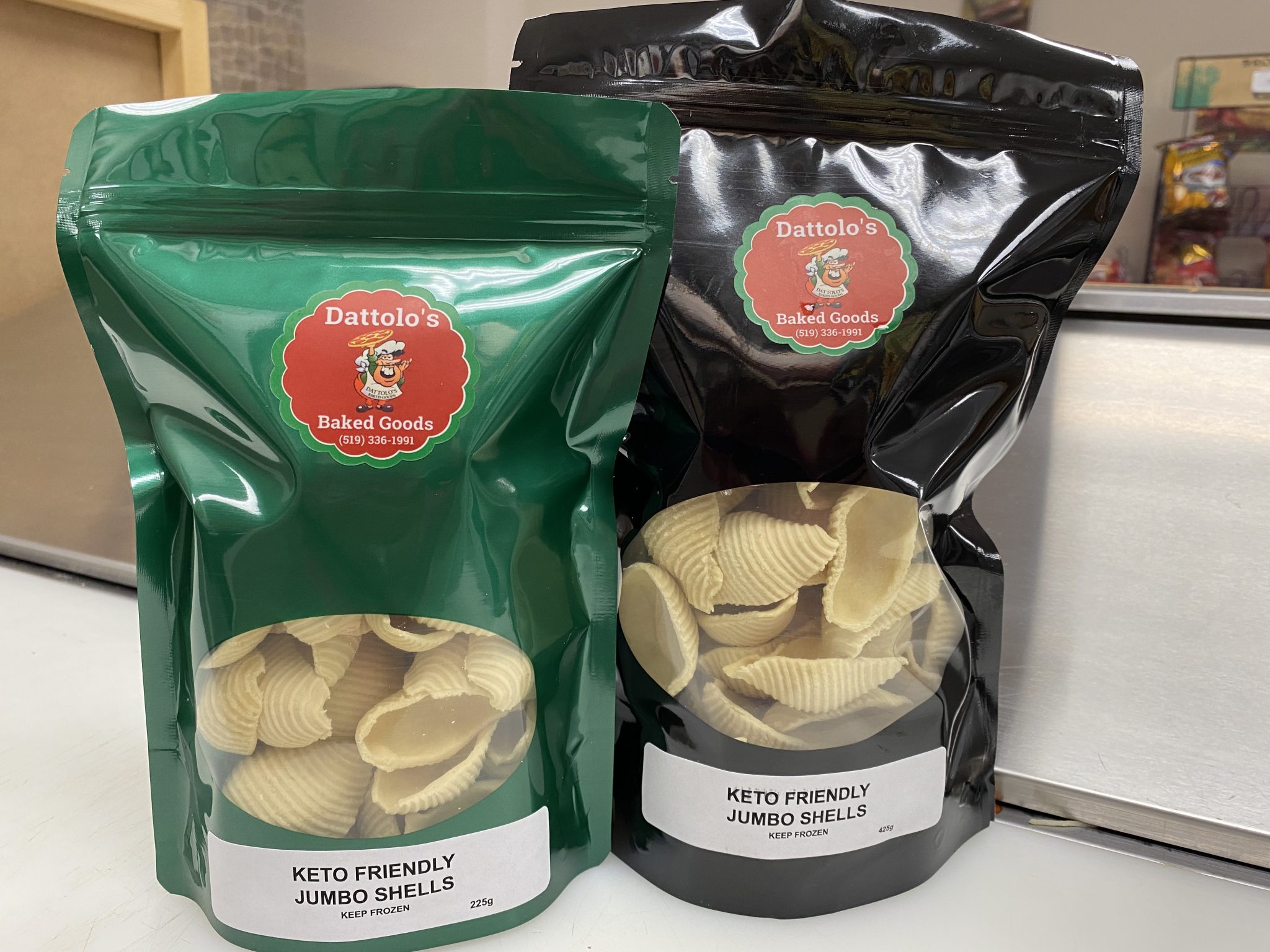 Keto Jumbo Shells Dattolo's Baked Goods