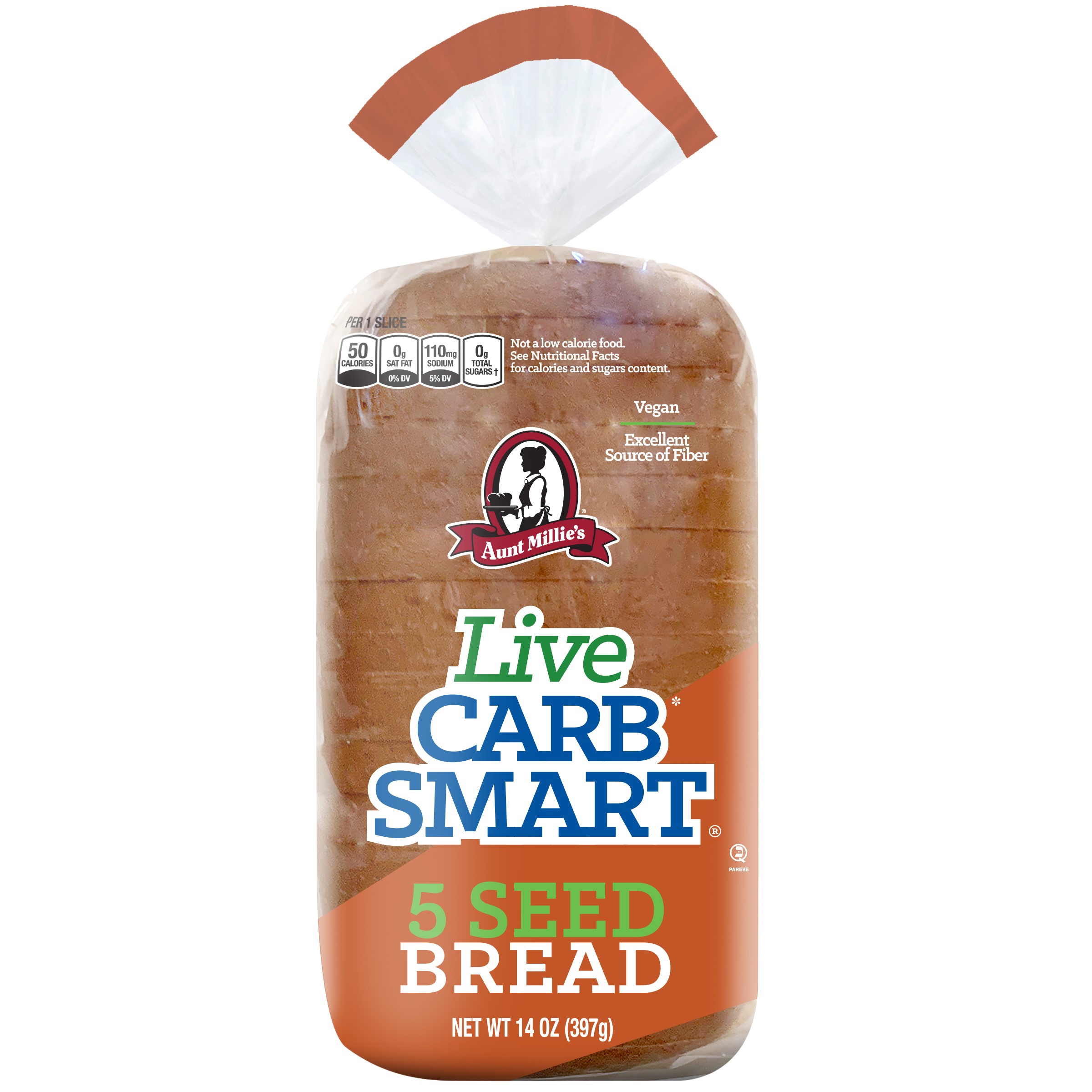Carb Smart 5 Seed Bread